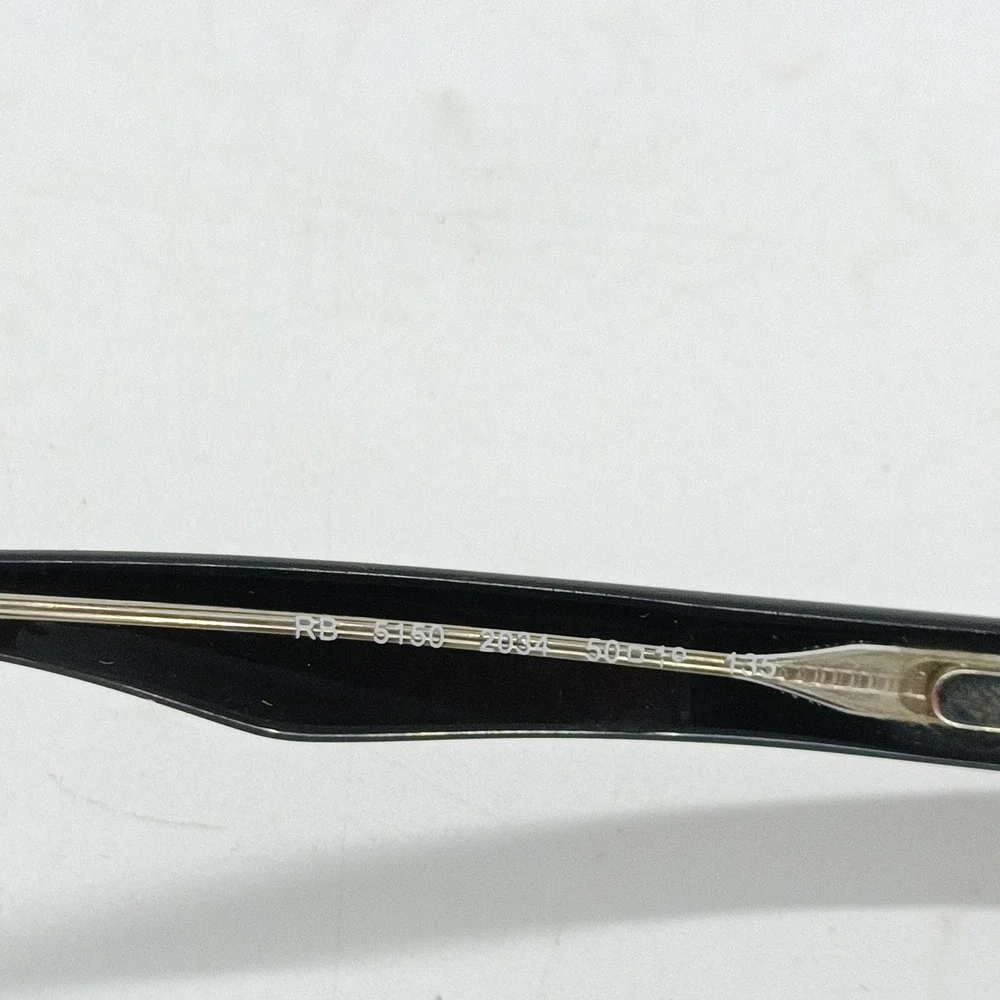 Ray-Ban RB5150 2034 Black Clear 50-19-135 Rectangle Eyeglasses Frames Only #22